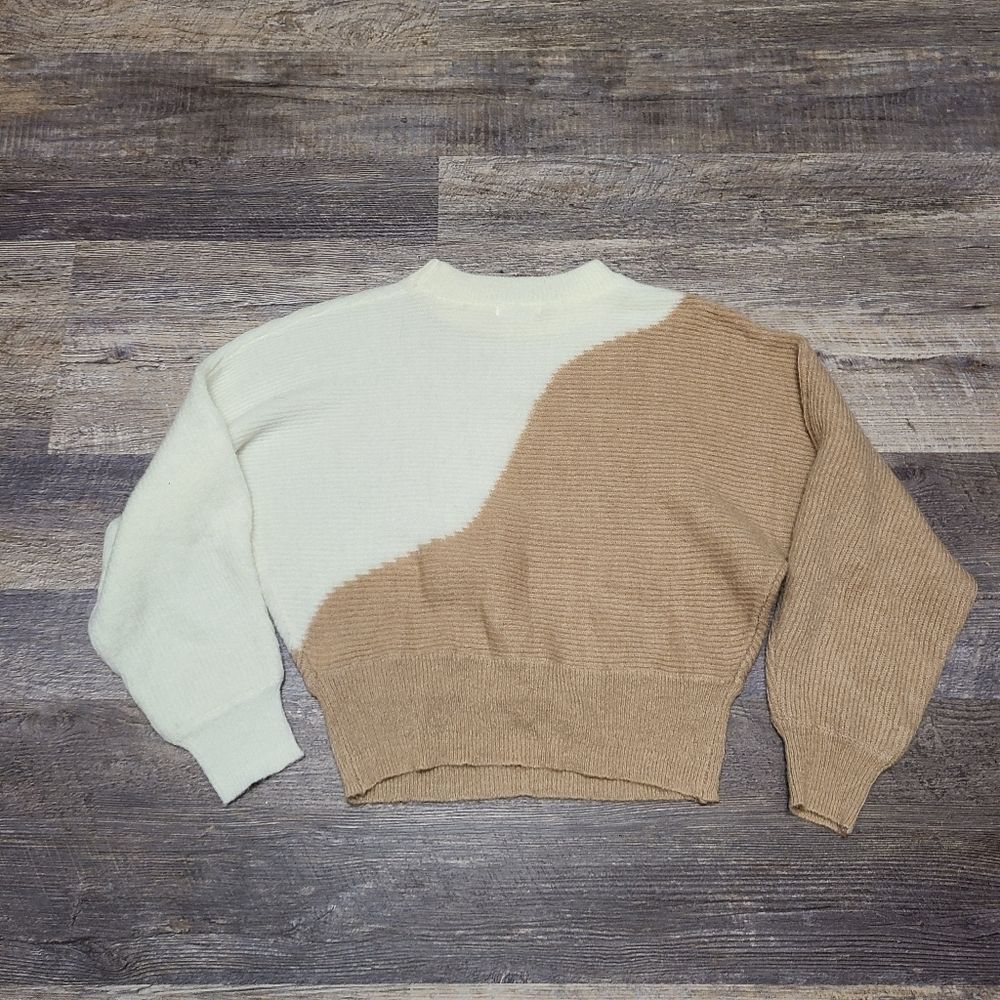 Vestique Colorblock Chunky Knit Sweater - Picture 9 of 9